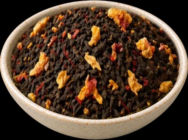 Peach Infused Black Tea, loose leaf