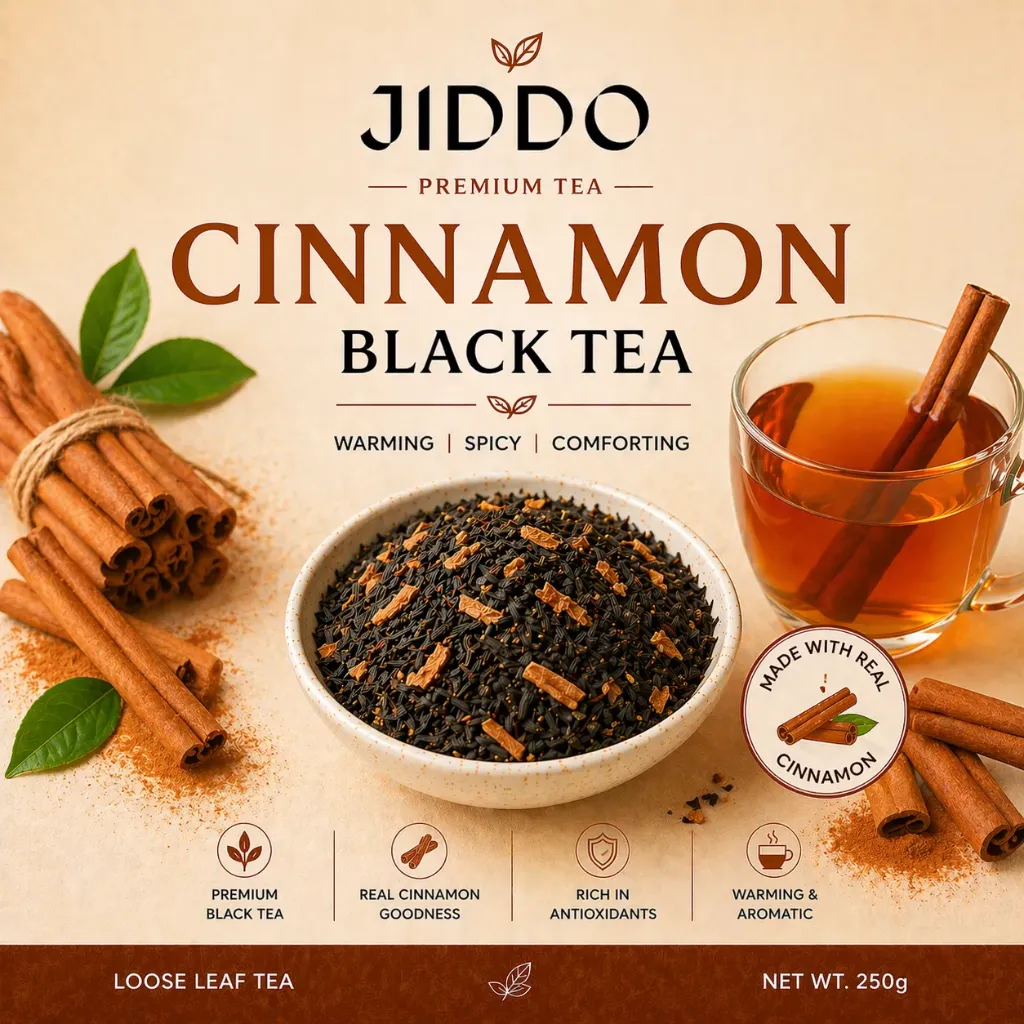 Cinnamon Spiced Black Tea - 250g Loose Leaf