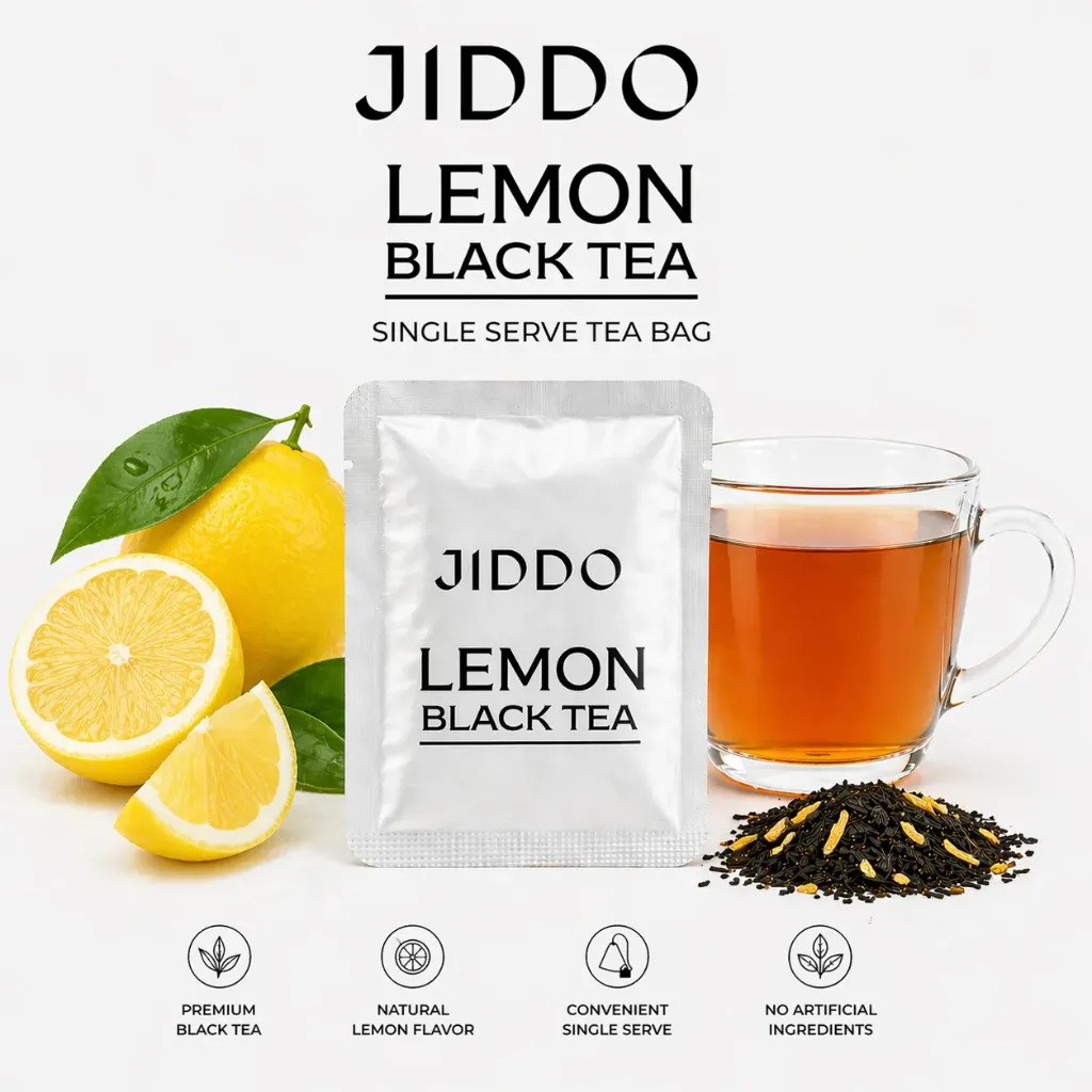 Lemon Infused Black Tea - Single Serve Tea Bags