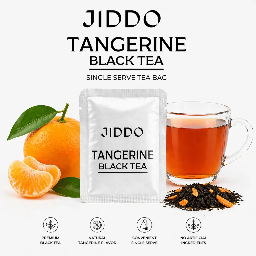 Tangerine Infused Black Tea - Single Serve Tea Bags