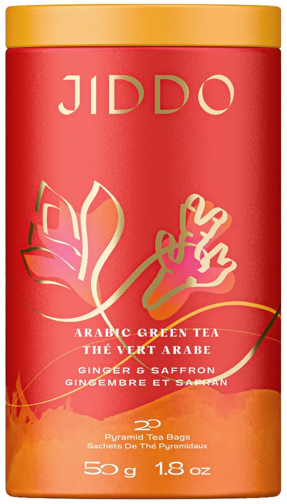 GINGER & SAFFRON GREEN TEA