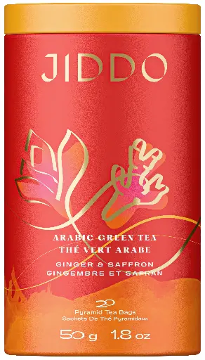 GINGER & SAFFRON GREEN TEA